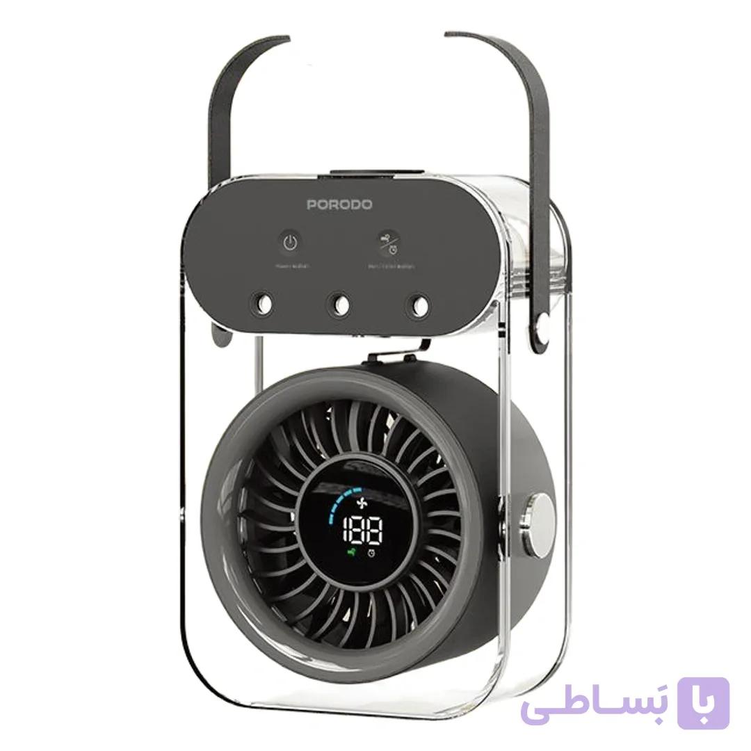 پنکه مه پاش رومیزی شارژی پرودو مدل CHILLO AQUA500ML — تصویر 1