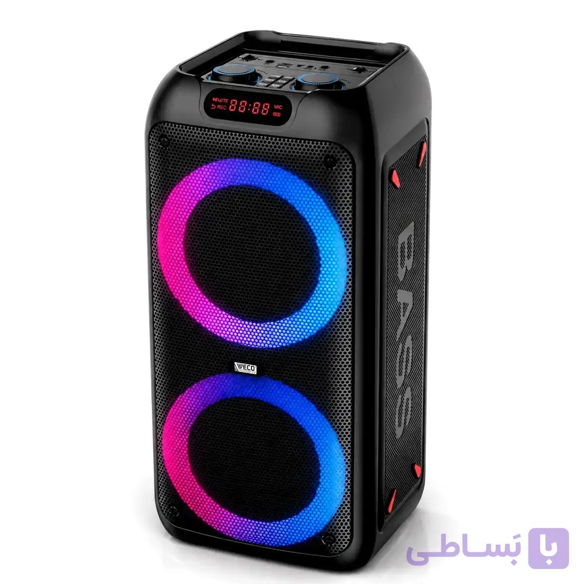 اسپیکر ویکو مدل Wes-120 مشکی گارانتی12ماهه — تصویر 1