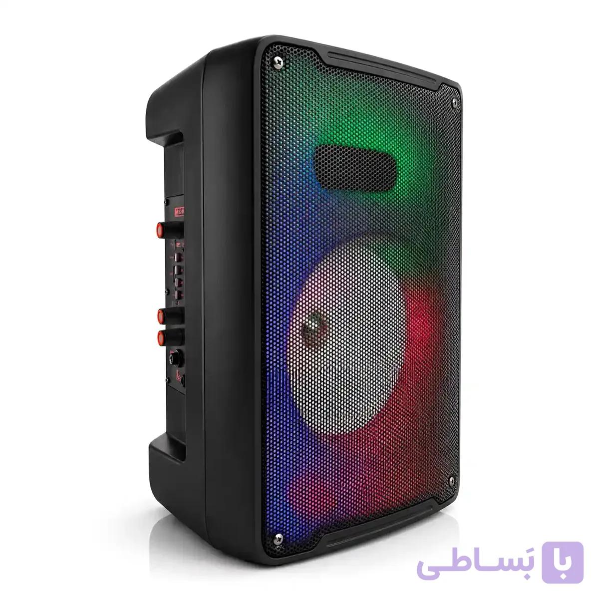 اسپیکر قابل حمل WeS-130 – مشکی گارانتی 12ماهه — تصویر 1