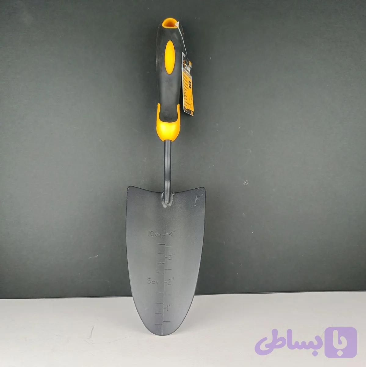 بیلچه فولادی با دسته ارگونومی ترکیبی لاستیک و فایبر گلاس -برند اصلیHotecheهوتچ(360102)