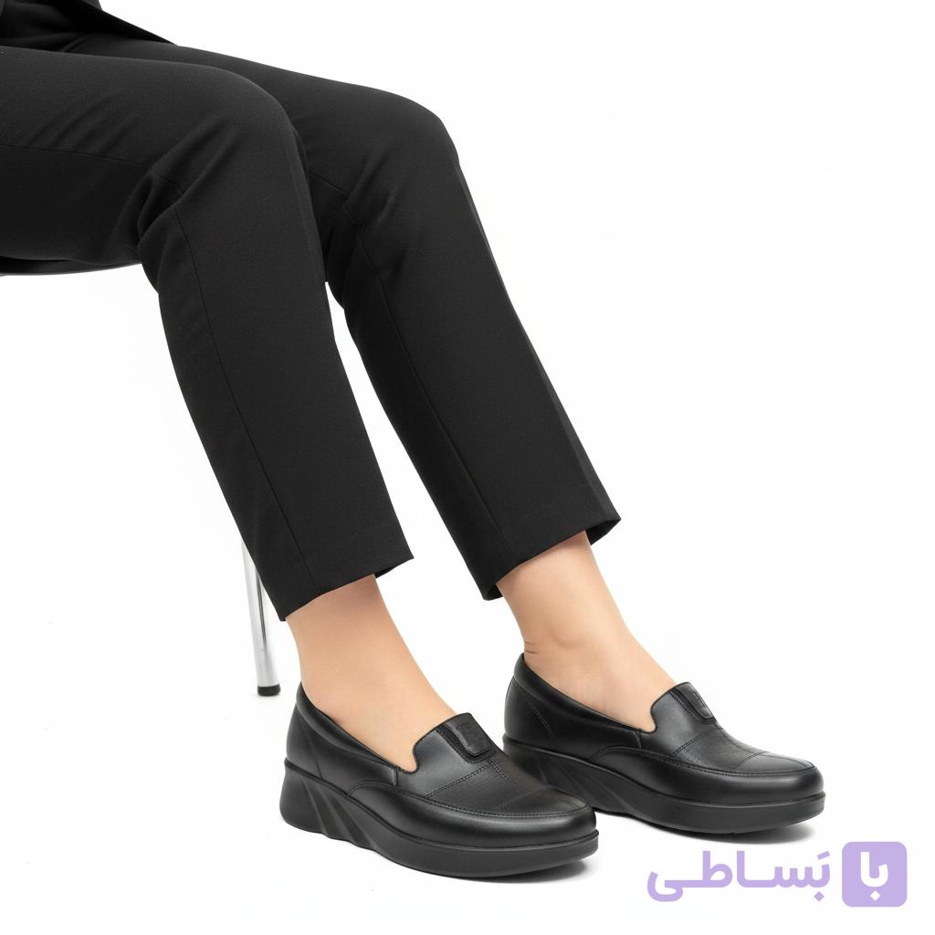 کفش طبی زنانه ZARA تمام زیره لژ ۵ سانت