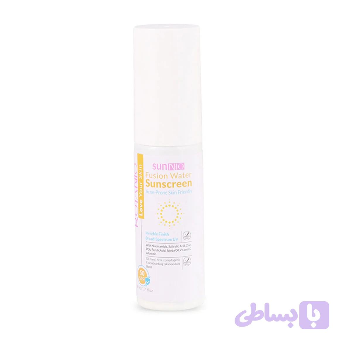 ضد آفتاب روتانیو مدل Fusion Water با SPF 50 مناسب پوست مستعد آکنه ۵۰ میلی لیتر