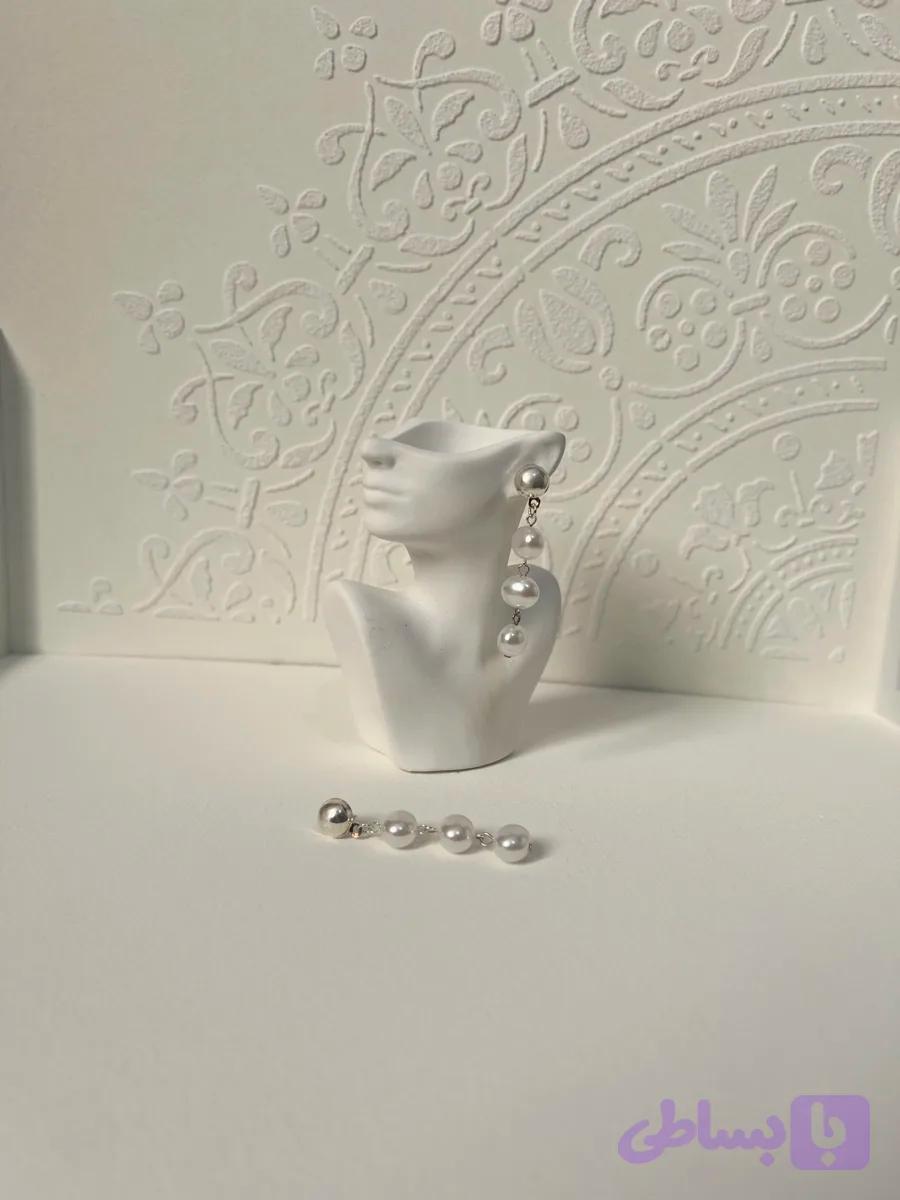 گوشواره مروارید مهره