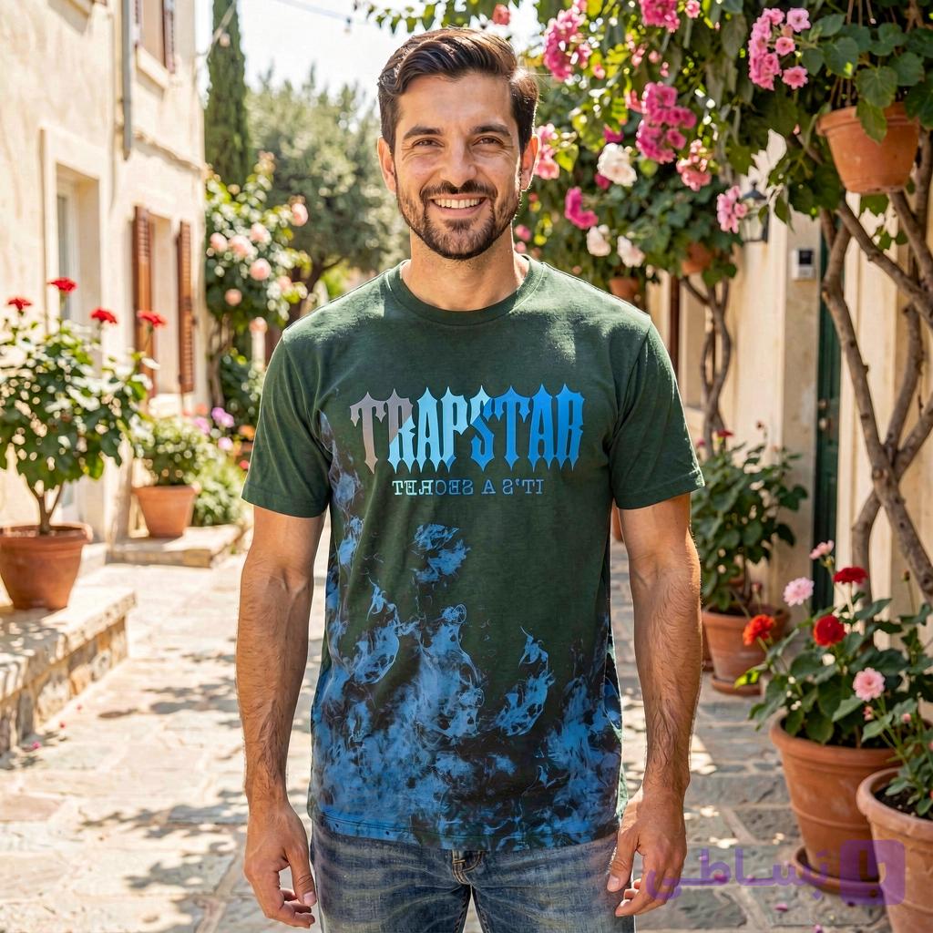 تیشرت . نخ پنبه. طرح ترپ استار. راحت و شیک