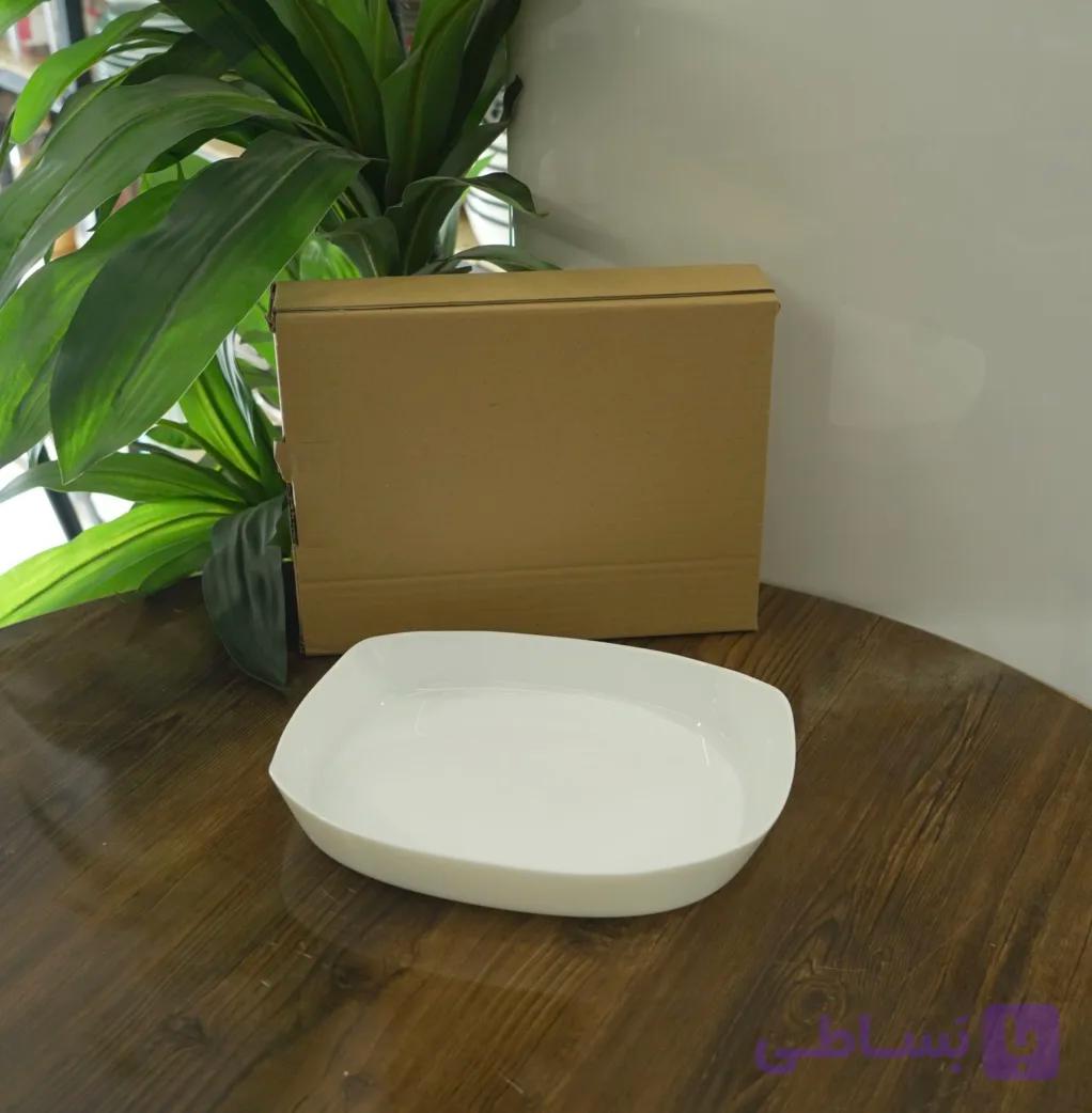 گلدن۱پارچه مدل مستطیل سفید