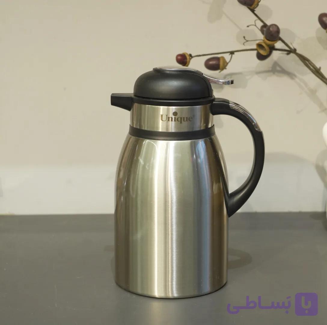 فلاسک استیل۲لیتری مدل گنبدی برند یونیک — تصویر 1