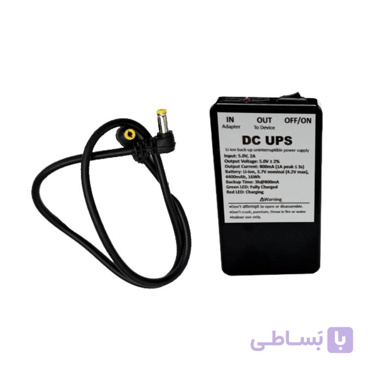 باتری مینی UPS 5ولت 0.8 آمپر دستگاه حضور غیاب