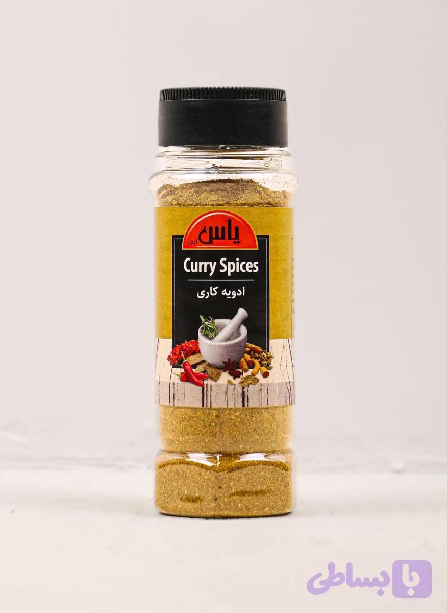 ادویه کاری 75 گرمی یاس آبی (پت)