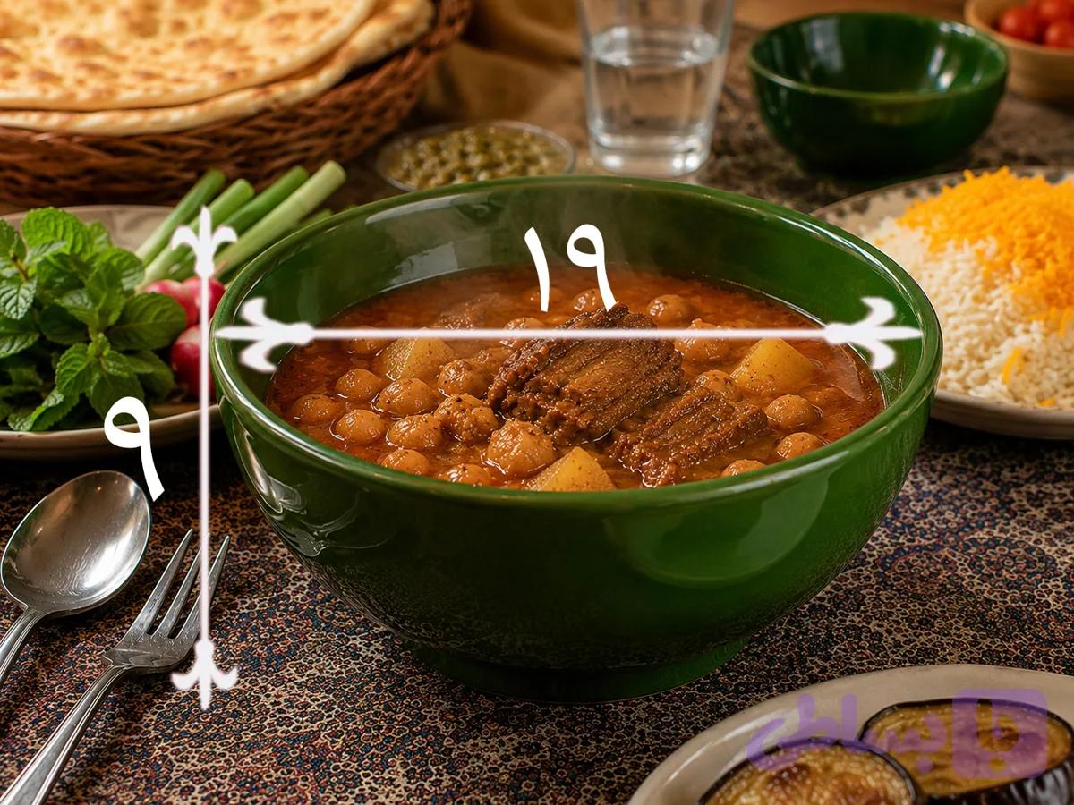 کاسه دو نفره سفالی