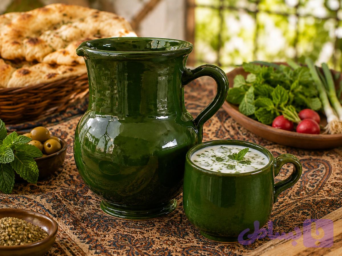 لیوان سفالی