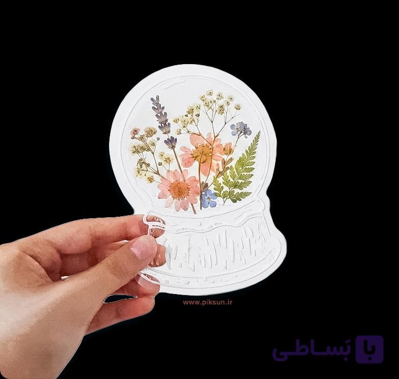استیکر و نشانک شفاف گوی 1 — تصویر 1