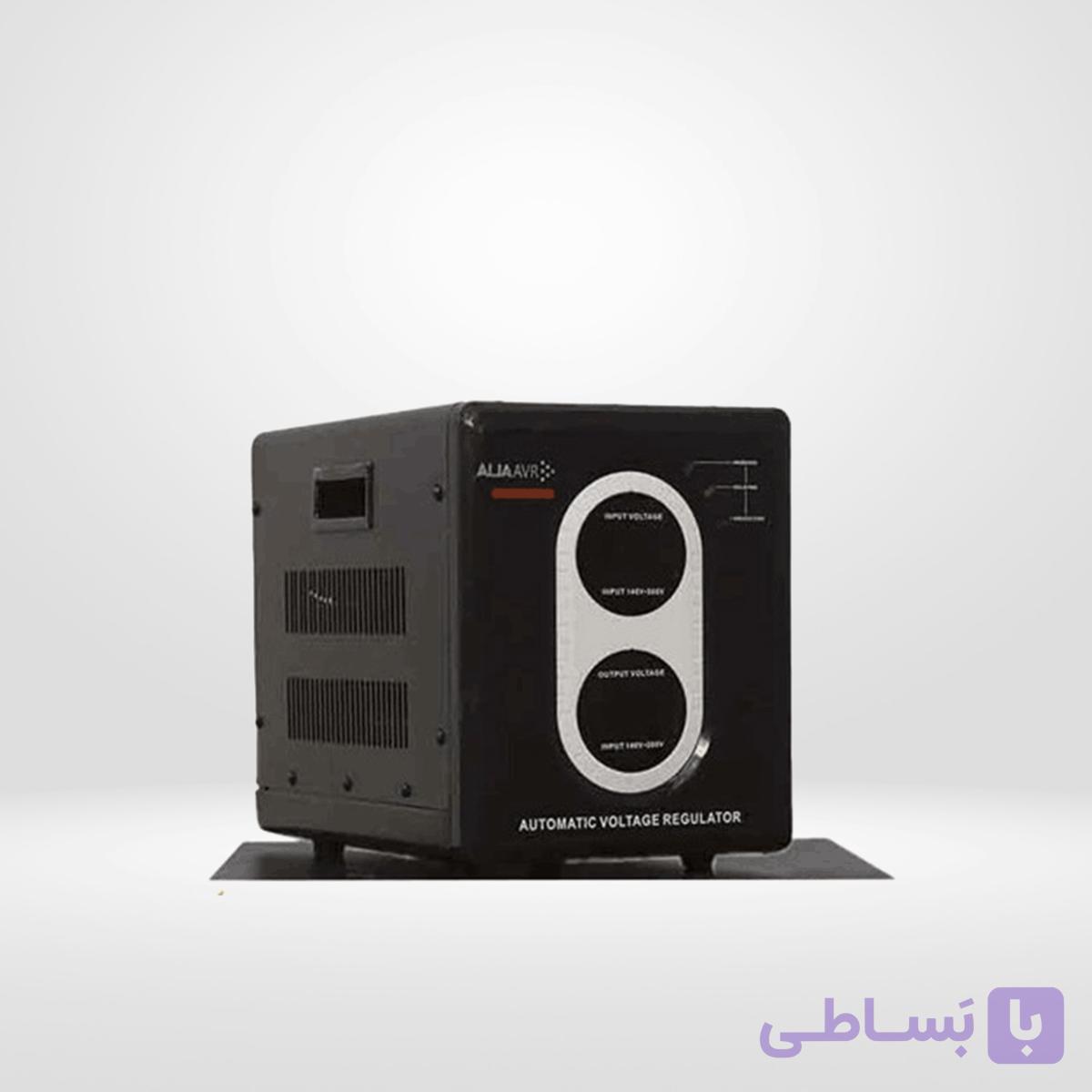 استابلایزر رله‌ای تک فاز رومیزی 1KVA آلجا