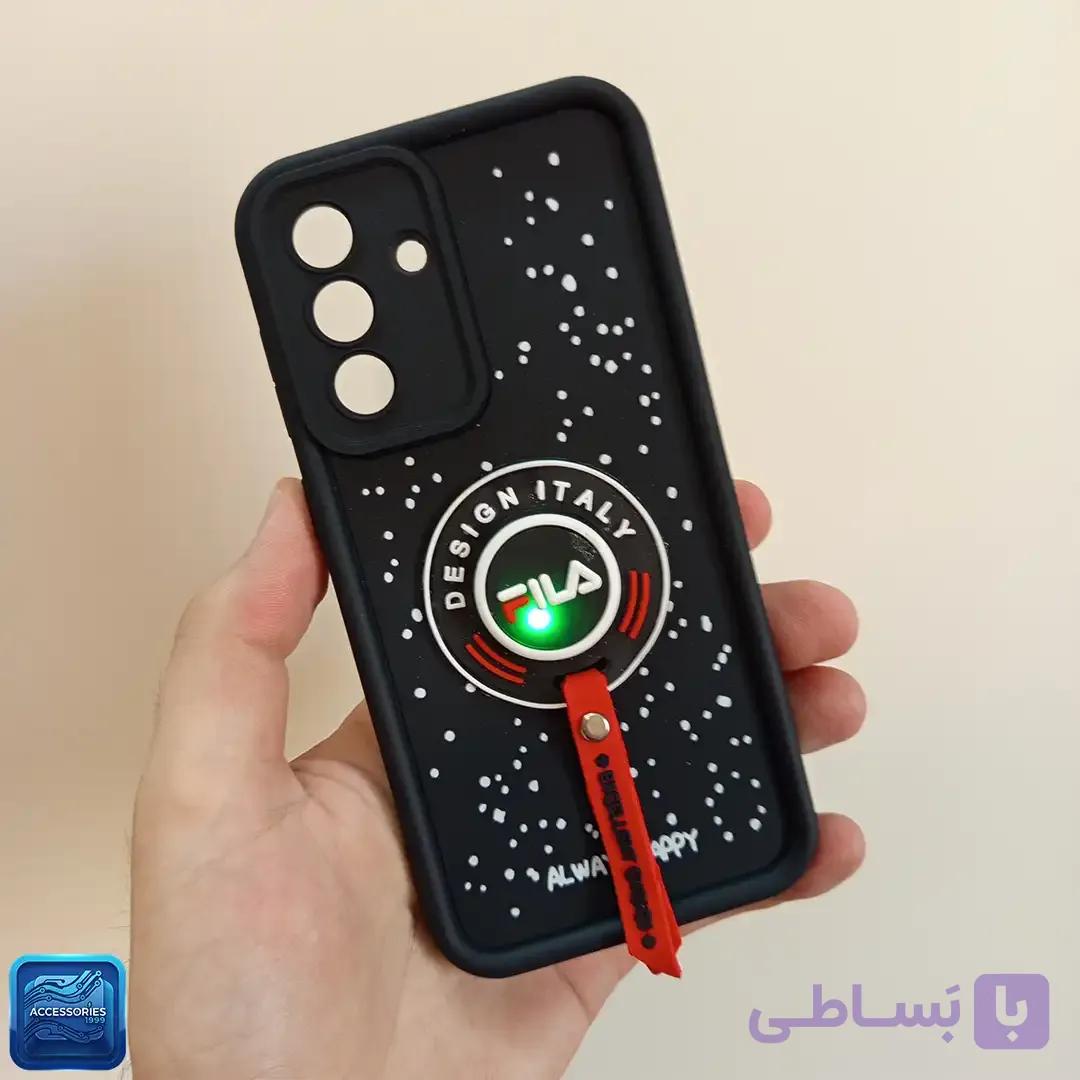 قاب گوشی سولید چراغ دار Always Happy برجسته محافظ لنزدار مدل سامسونگ Galaxy A56 — تصویر 1