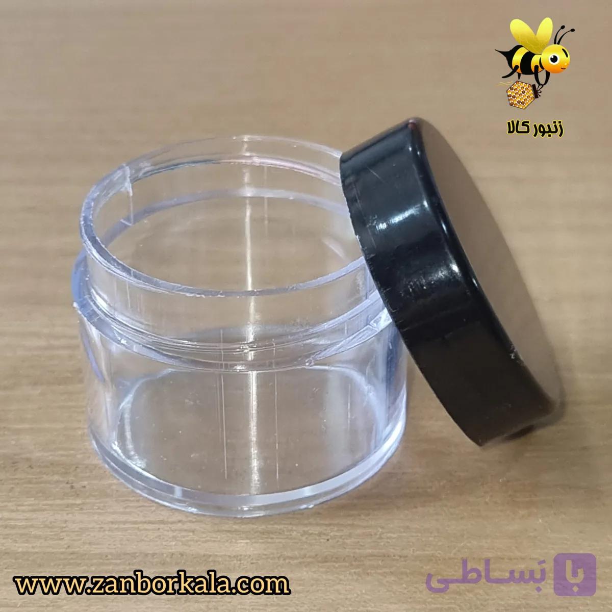 ظرف 15 گرمی کریستال ژل رویال و کرم — تصویر 1