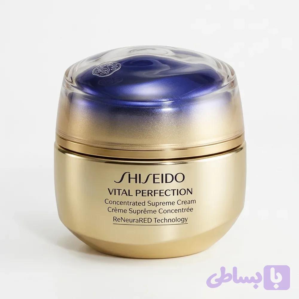 کرم لیفتینگ و سفت‌کننده شیسیدو ویتال پرفکشن ۵۰ میل | Shiseido Vital Perfection Concentrated Supreme Cream — تصویر 1