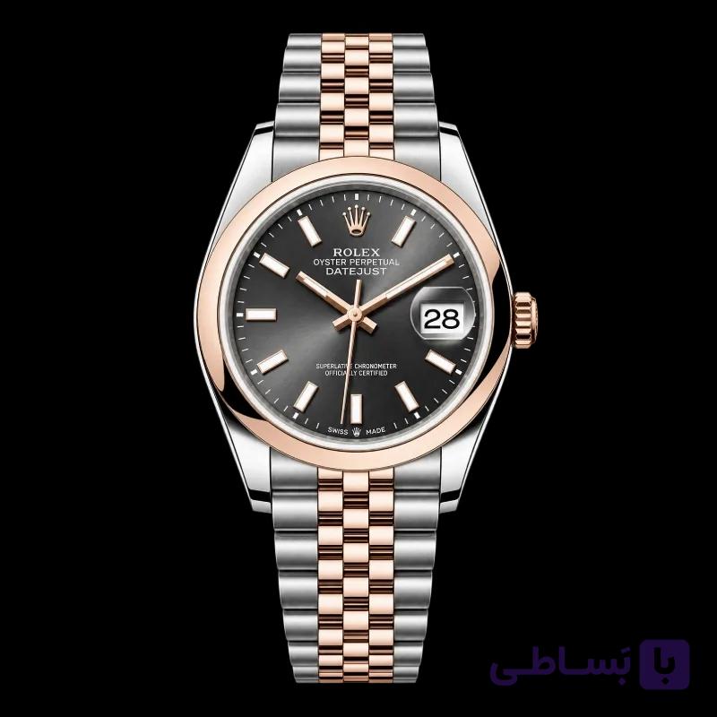 رولکس Datejust 36 Slate دو رنگ رزگلد | رفرنس M126201-0013 — تصویر 1