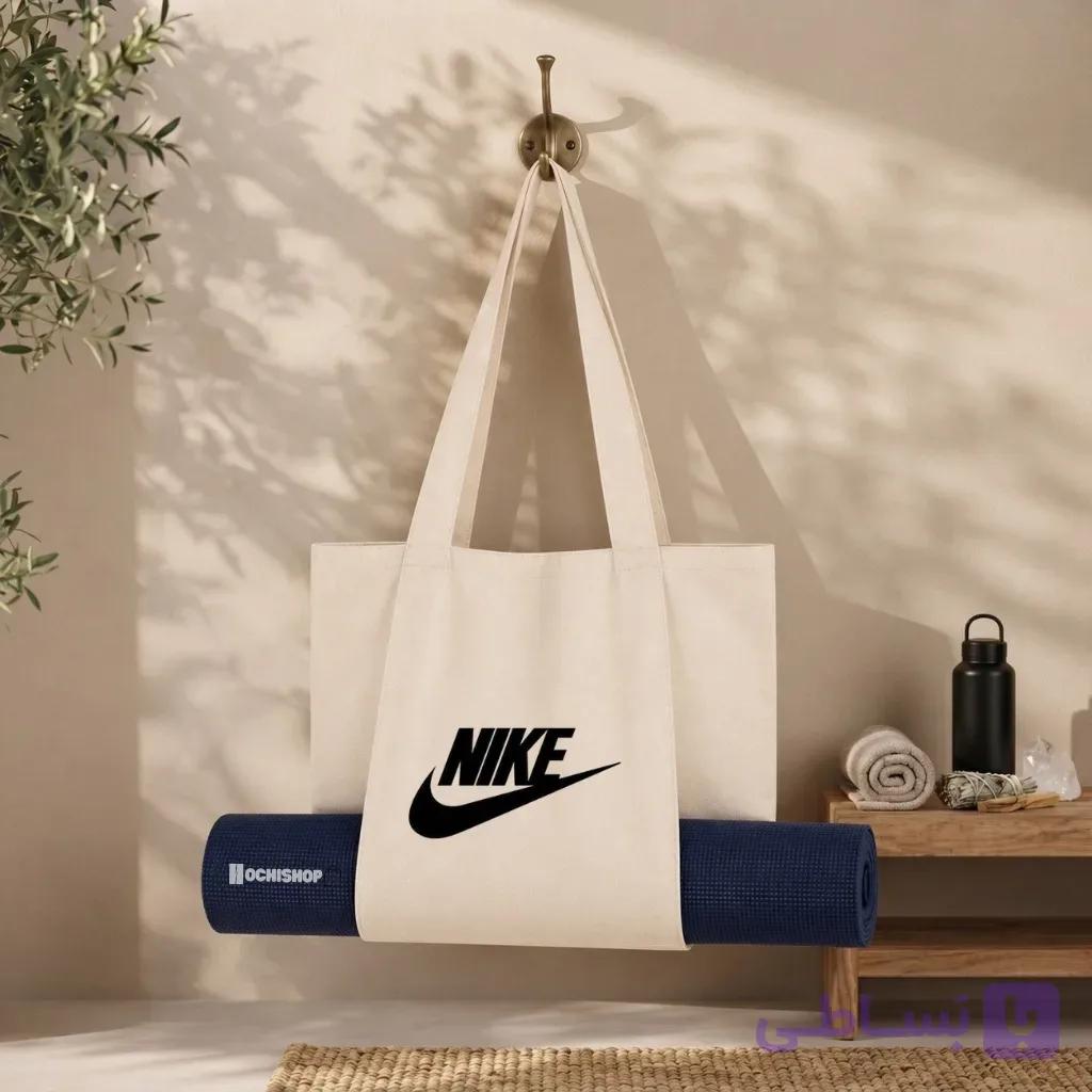 کیف مت یوگا مدل نایک صورتی