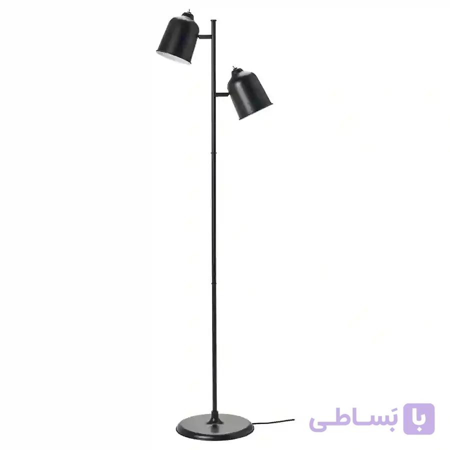 چراغ ایستاده ایکیا مدل KLÖVING رنگ سیاه براق — تصویر 1