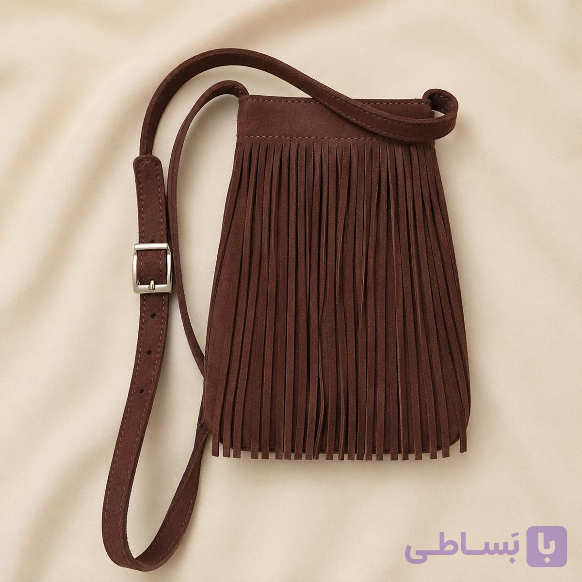 کیف دوشی موبایل ، اشبالت طبیعی , مدل پاچیرا ، برند لیلی پوش