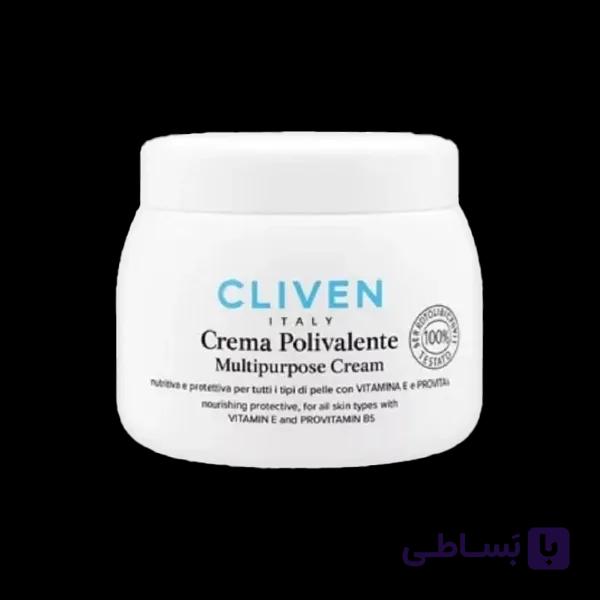 کرم چندمنظوره کلیون (Cliven Crema Polivalente) حاوی ویتامین E و پروویتامین B5 حجم 400 میل