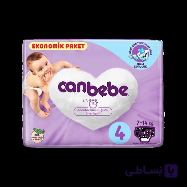 پوشک بچه جان به به سایز 4 بسته 40 عددی