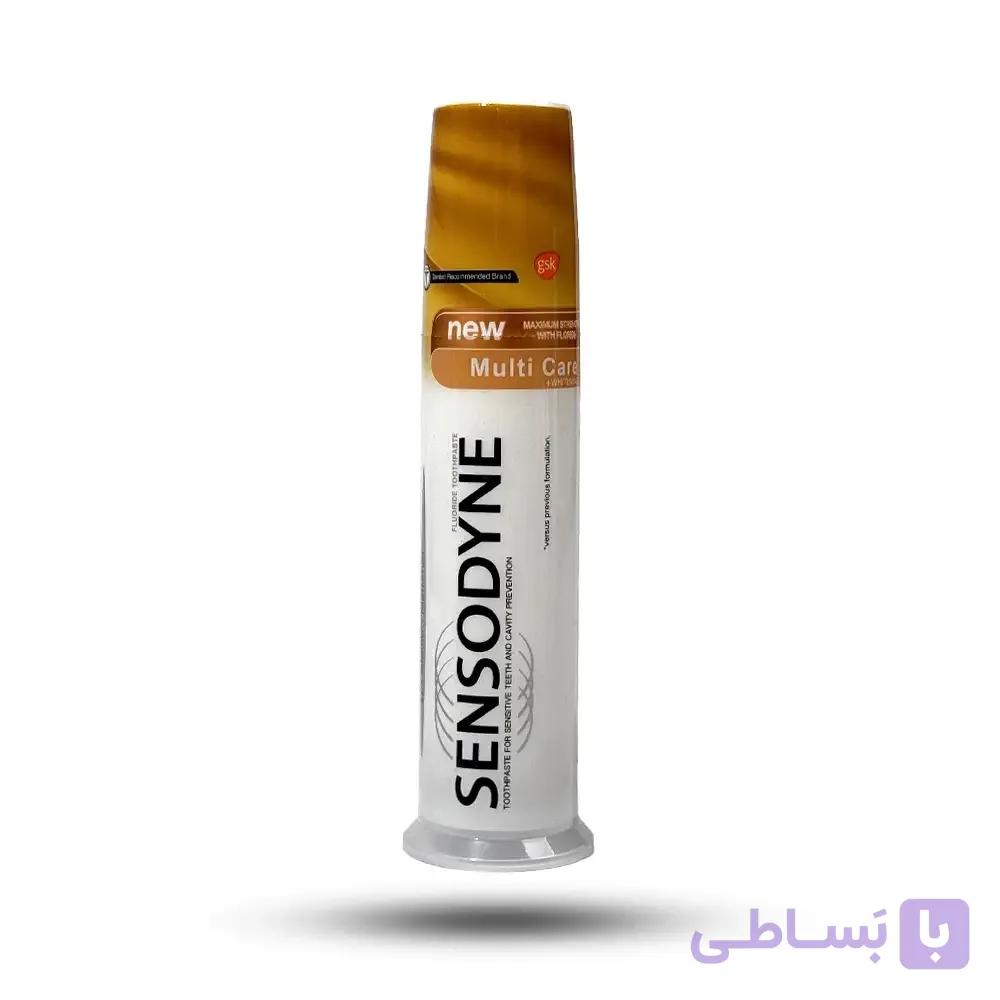 خمیردندان پمپی ضد حساسیت سنسوداین مدل Multi Care