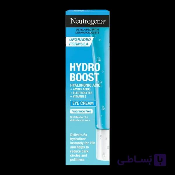کرم دور چشم آبرسان و مرطوب کننده Hydro Boost نوتروژینا