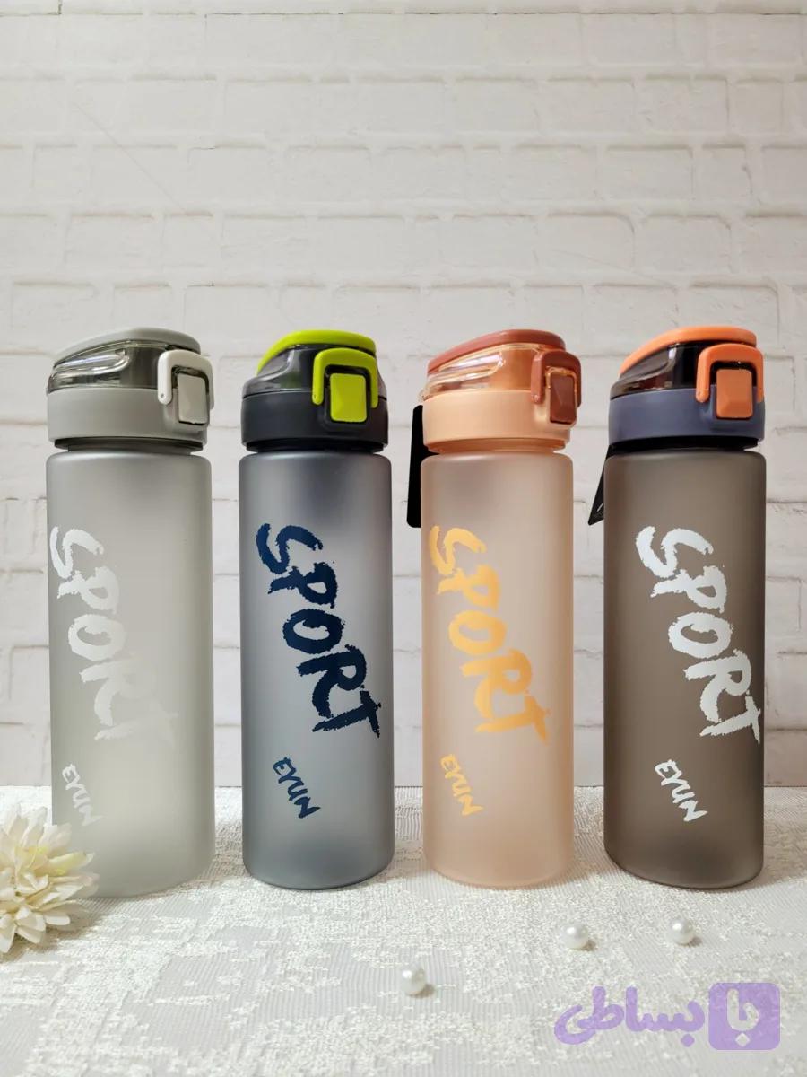 قمقمه مات SPORT کج کد sh1078 — تصویر 1