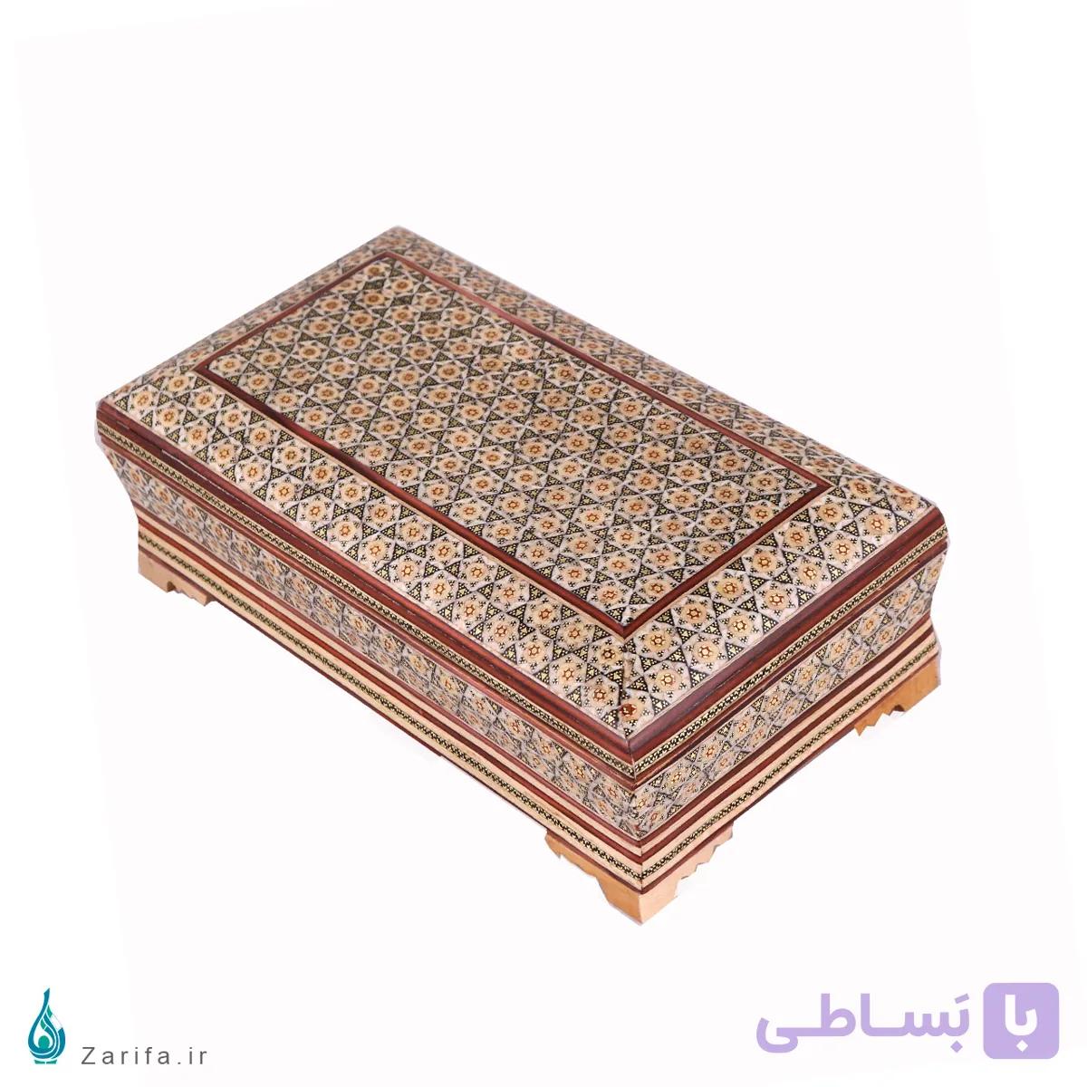 جعبه پذیرایی (کارد و چنگال) خاتم — تصویر 1