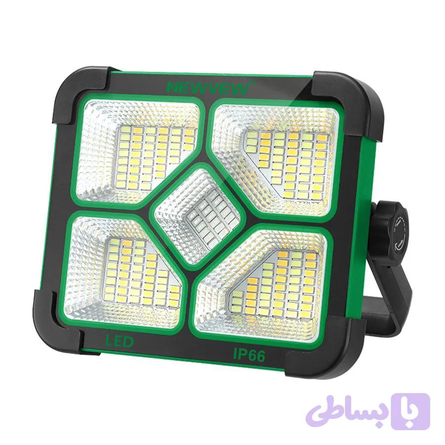 پرژکتور LED شارژی خورشیدی ۲۰۰وات