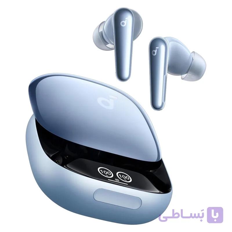 هدفون بلوتوثی انکر مدل Liberty 4 Pro دارای نویز کنسلینگ فعال (ANC)، اصل با پشتیبانی اپلیکیشن — تصویر 1