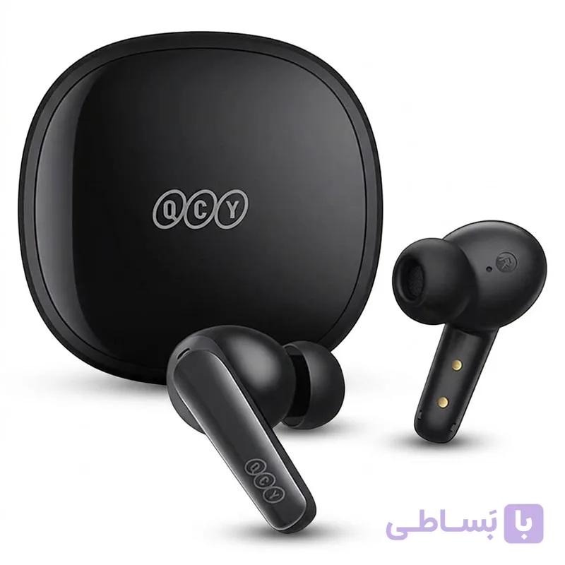 هدفون بلوتوثی کیو سی وای مدل T13X با نویز کنسلینگ میکروفون (ENC) اصل با پشتیبانی اپلیکیشن — تصویر 1