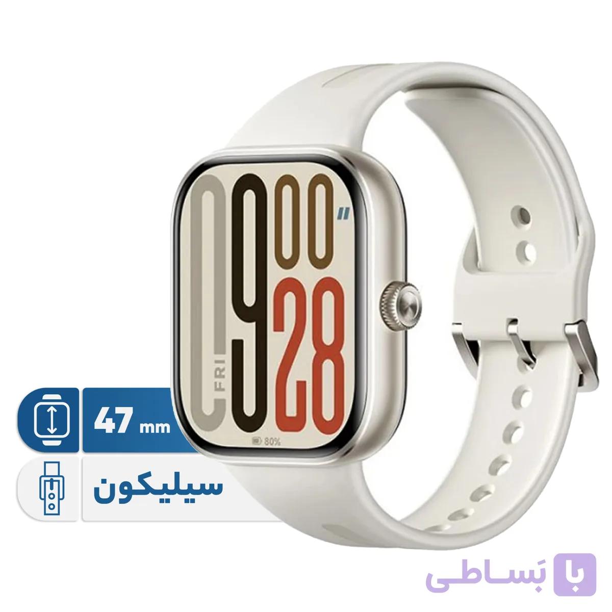 ساعت هوشمند 47 میلی‌متری شیائومی مدل Redmi Watch 5 ، مناسب برای ورزش، کنترل سطح اکسیژن خون، شمارش ضربان قلب – گلوبال — تصویر 1
