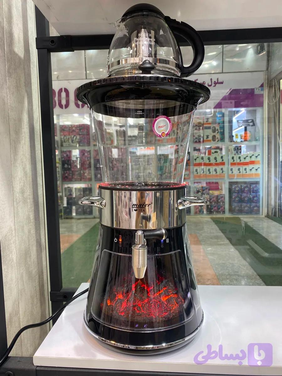 سماور برقی 3.5 لیتر 2200 وات طرح زغالی مایر MR-3839