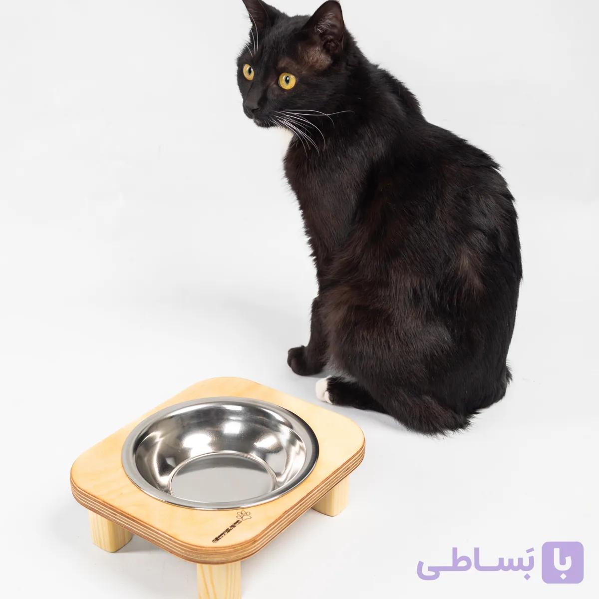 استند تکی آب مخصوص گربه چوبیکاتور