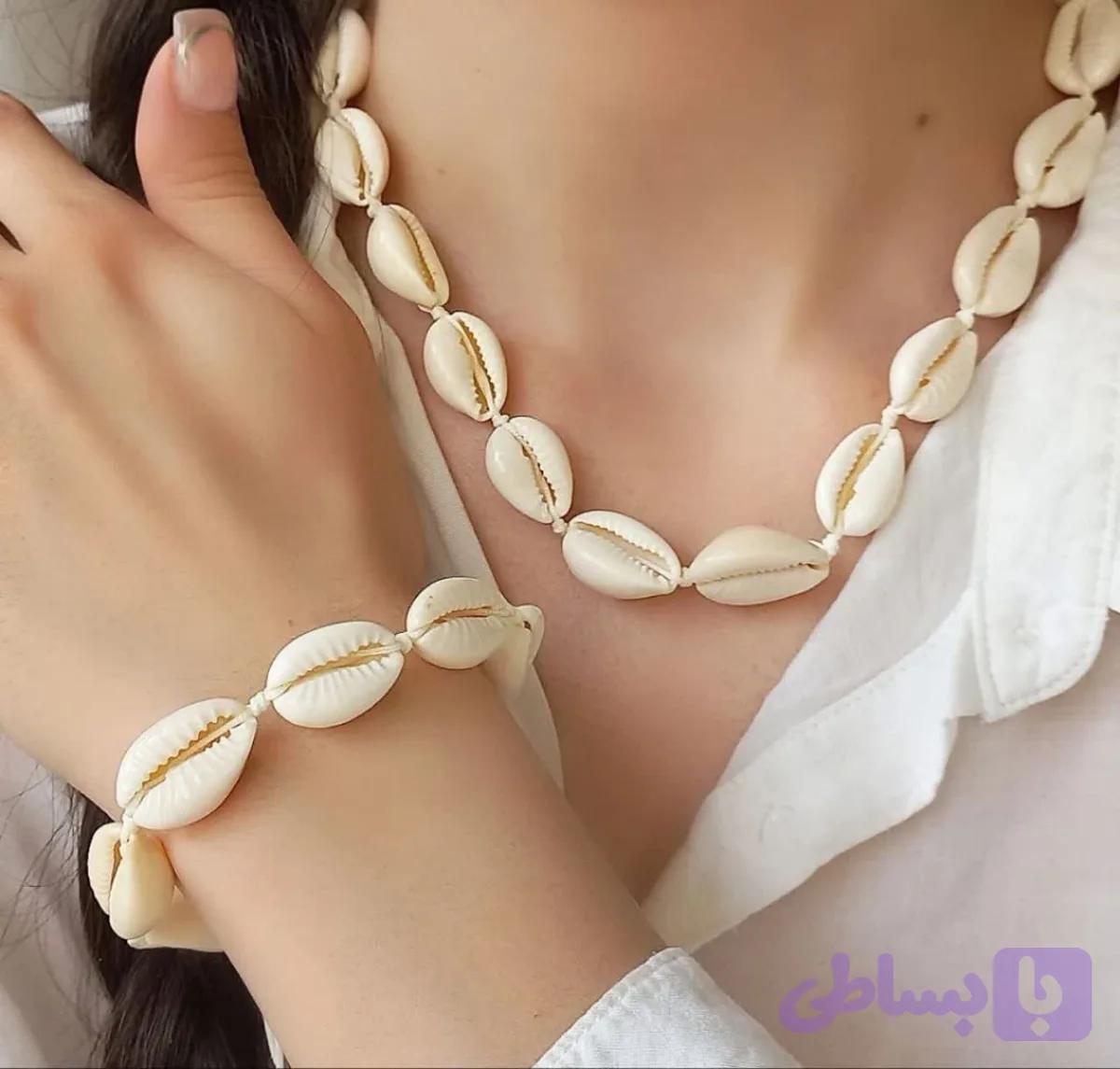 نیم ست صدف تابستونی🐚؛)