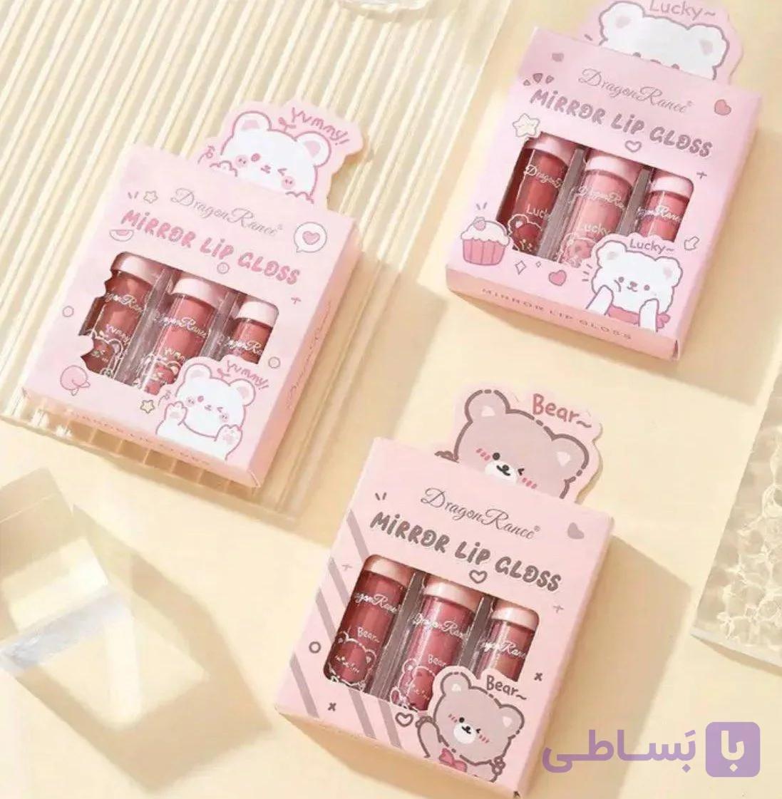 پک 3 عددی بالم لب مات دراگون رنه