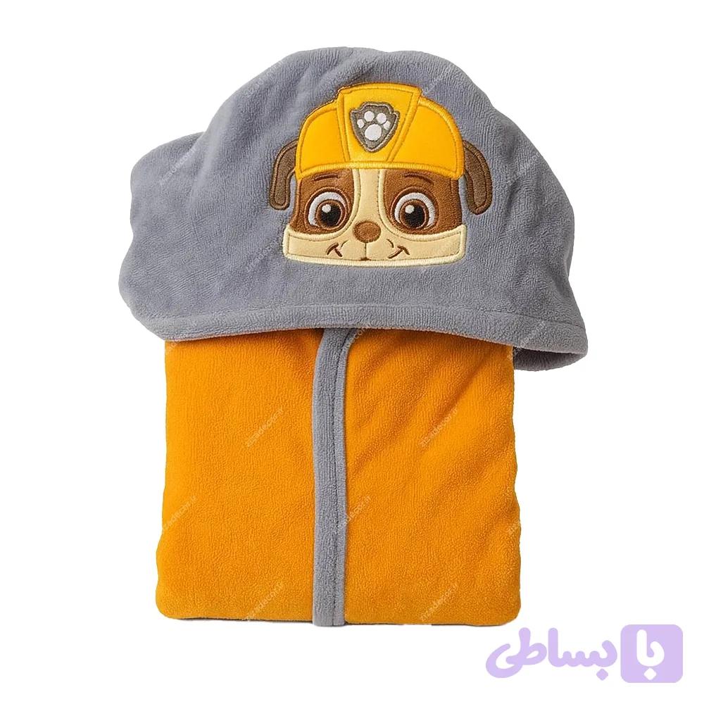 حوله تن‌پوش کلاه‌دار فانتزی کودک طرح مارشال سگ‌های نگهبان Paw Patrol — تصویر 1