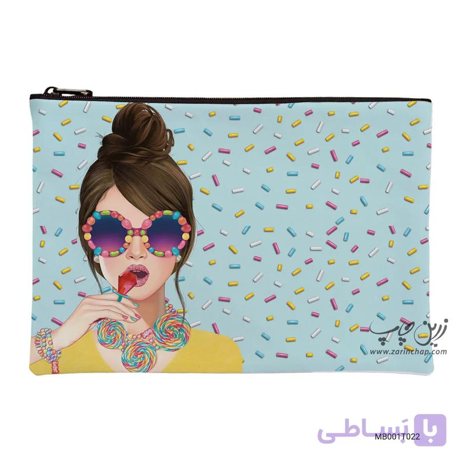 کیف لوازم آرایشی طرح MB001T025 — تصویر 1
