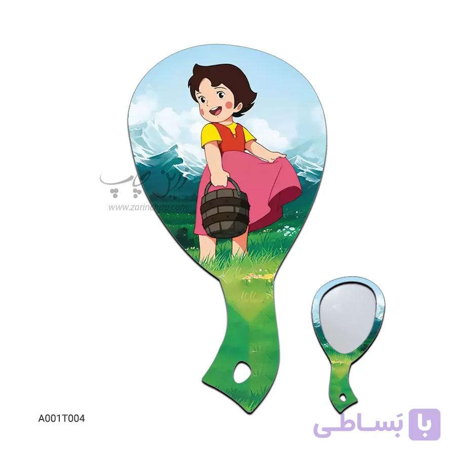 آینه دستی طرح A001T003 — تصویر 1