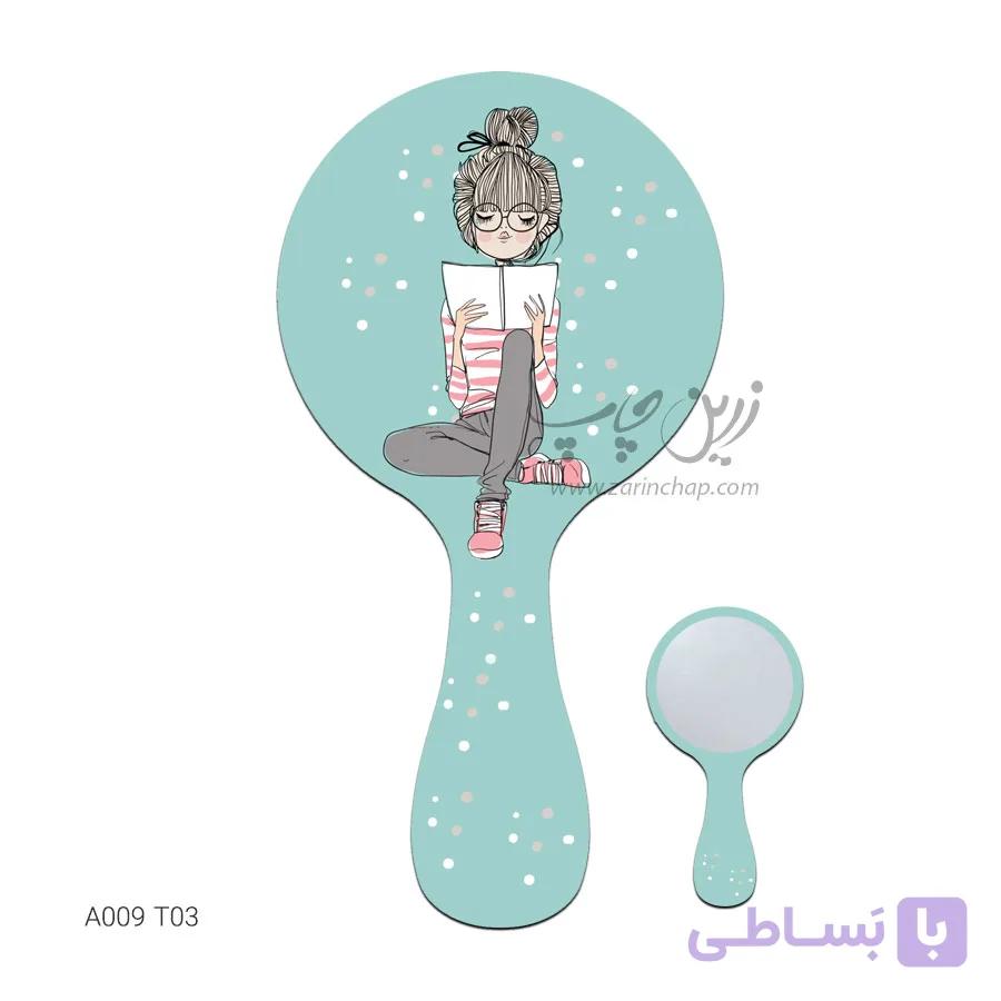 آینه دستی طرح A009T03