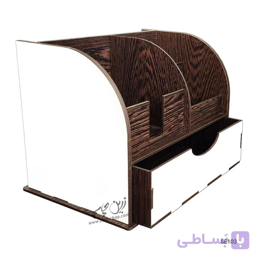 چاپ بر روی استند لوازم اداری رومیزی مدل SE103 — تصویر 1