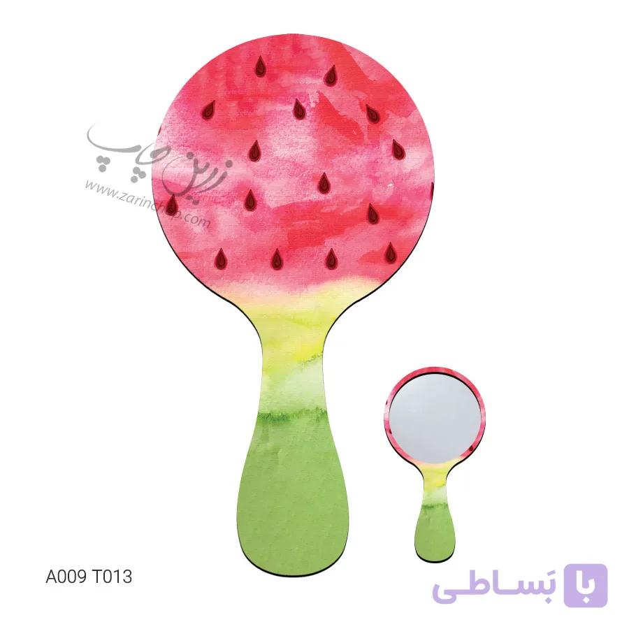 آینه دستی طرح یلدا A009T013