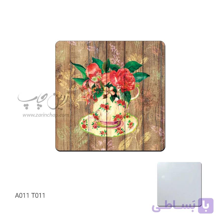 آینه جیبی طرح A011T11 — تصویر 1