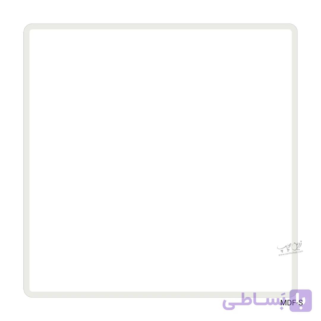 چاپ بر روی قاب عکس MDF ساده مربعی — تصویر 1