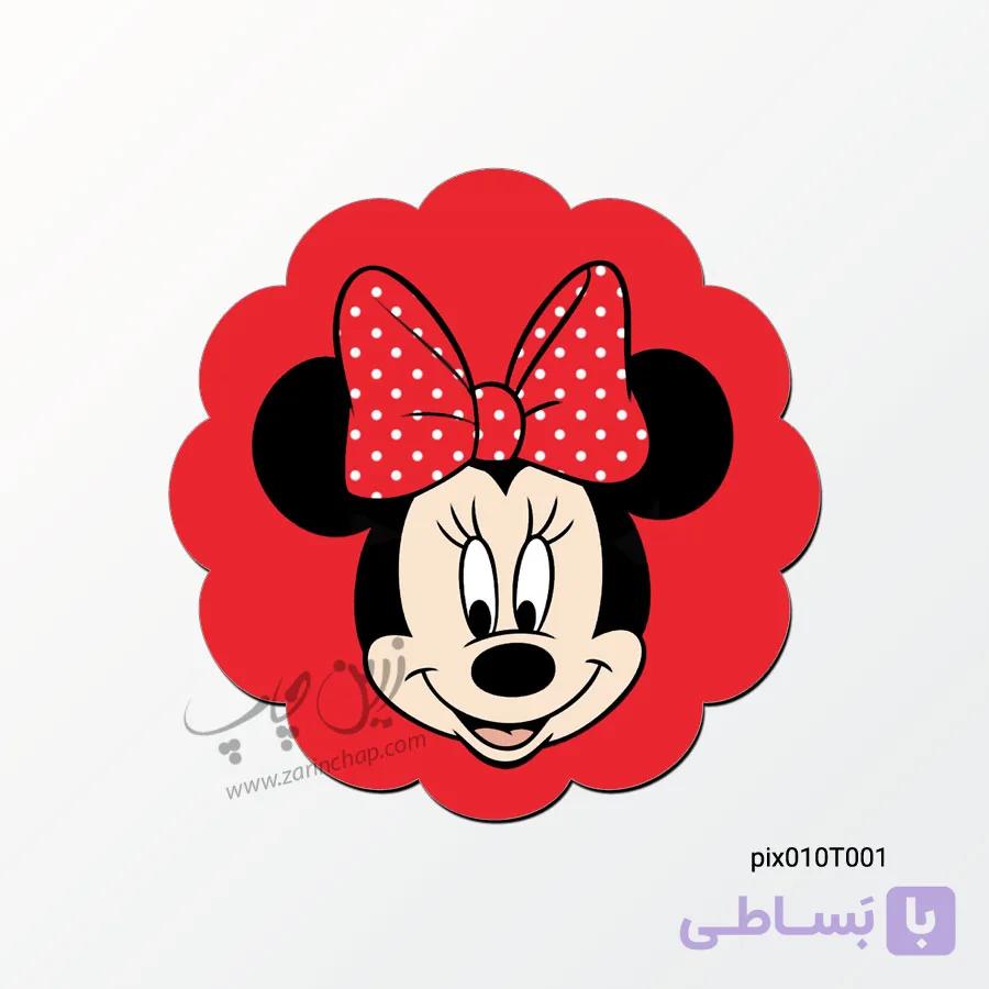 پیکسل MDF طرح میکی موس Pix010T001 — تصویر 1