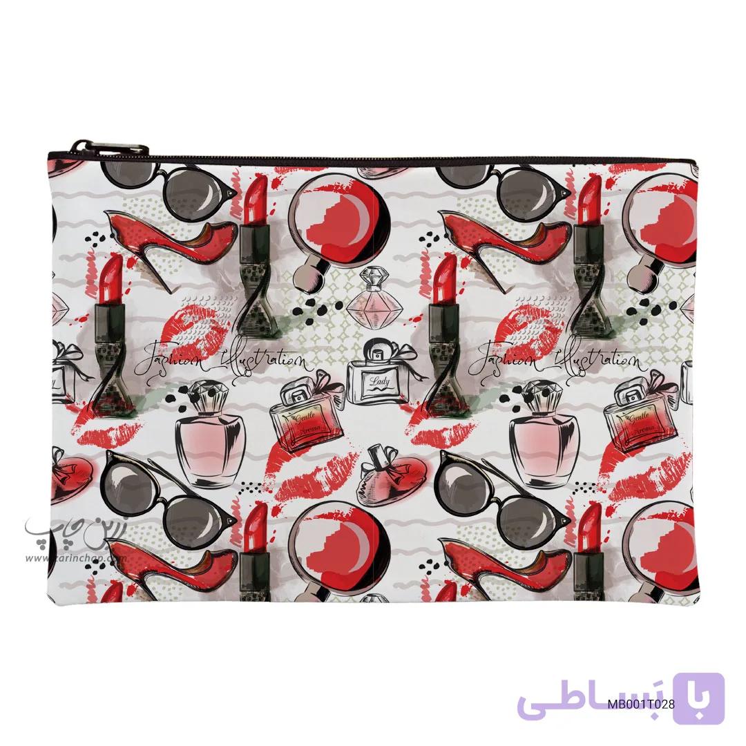 کیف لوازم آرایشی طرح MB001T028 — تصویر 1