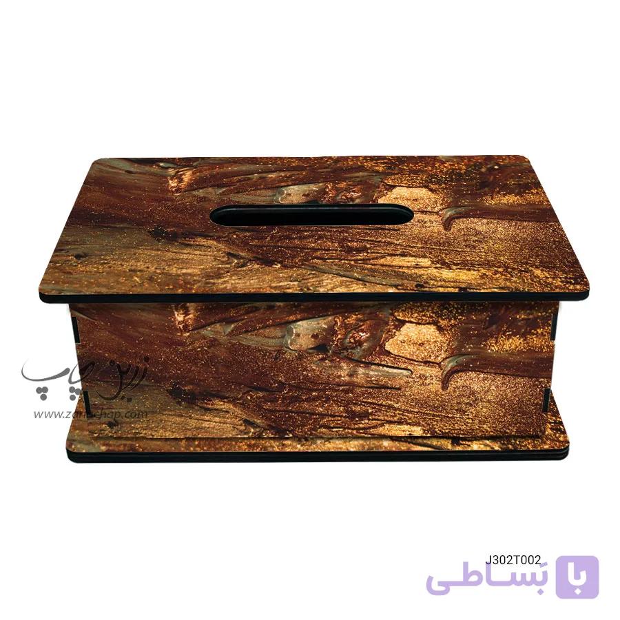 جعبه دستمال کاغذی طرح J302T002