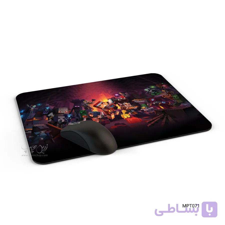 موس پد ماین کرافت طرح MPT071 — تصویر 1
