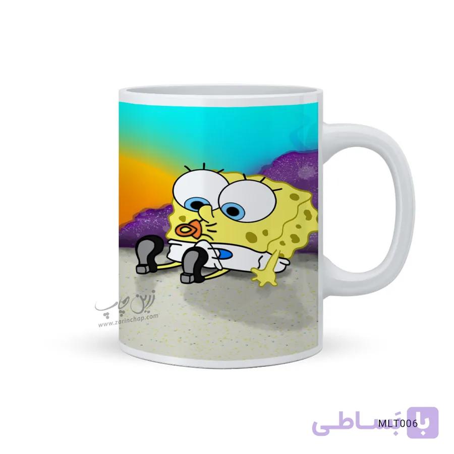 لیوان طرح باب اسفنجی MLT006 — تصویر 1